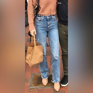 Abercrombie the 90s straight Jean ultra high rise